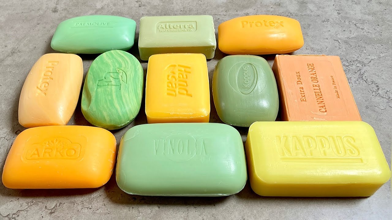 Soap relax ASMR soap 💚 Резка мыла