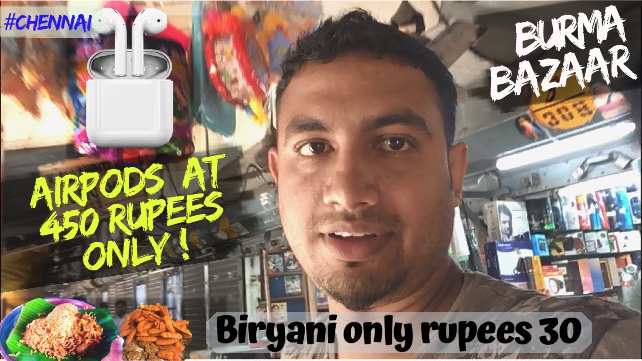Burma Bazaar electronics flea market at Parry's corner in Chennai | Shopping, location, food review