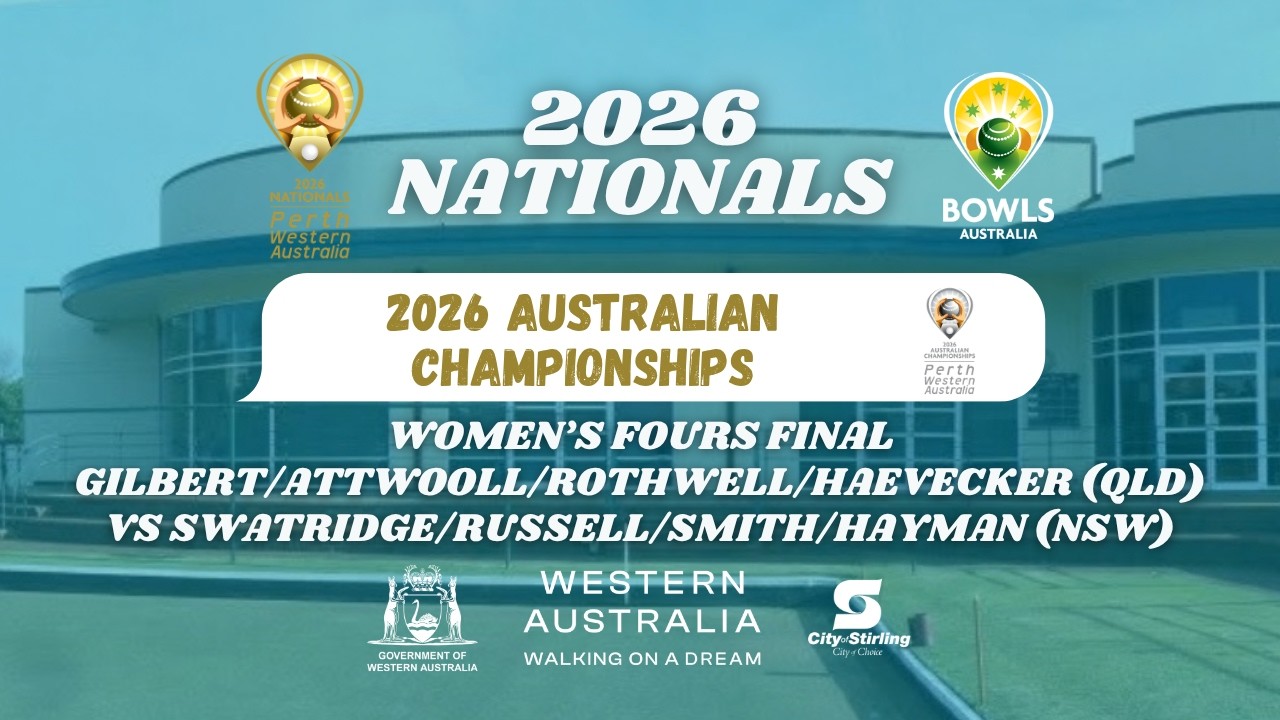 2026 Australian Championships &ndash; Women&rsquo;s fours final &ndash; QLD v NSW