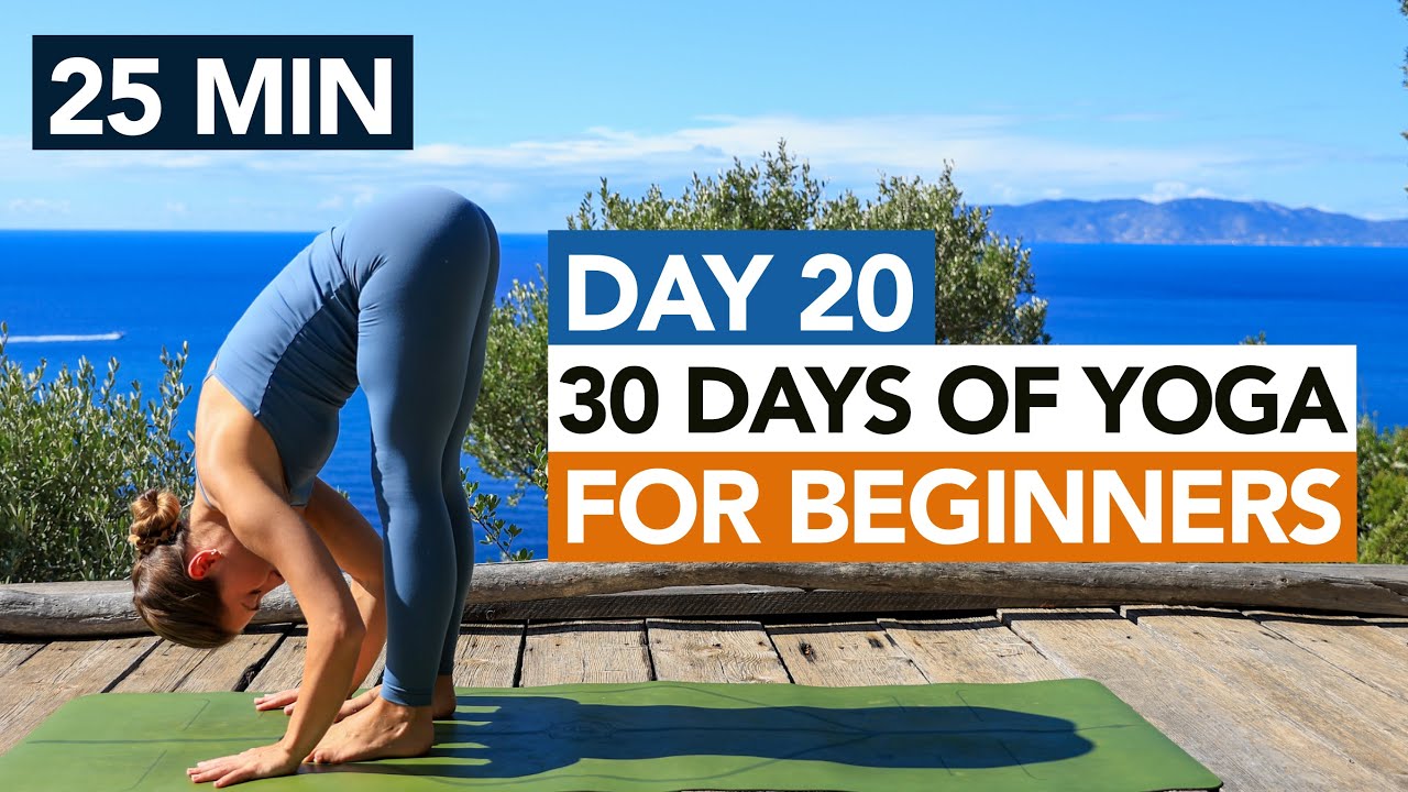 25 Min Morning Yoga Routine (Day 20) 30 Days of Yoga For Beginners
