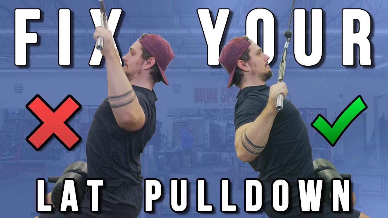8 Lat Pulldown Mistakes and How to Fix Them