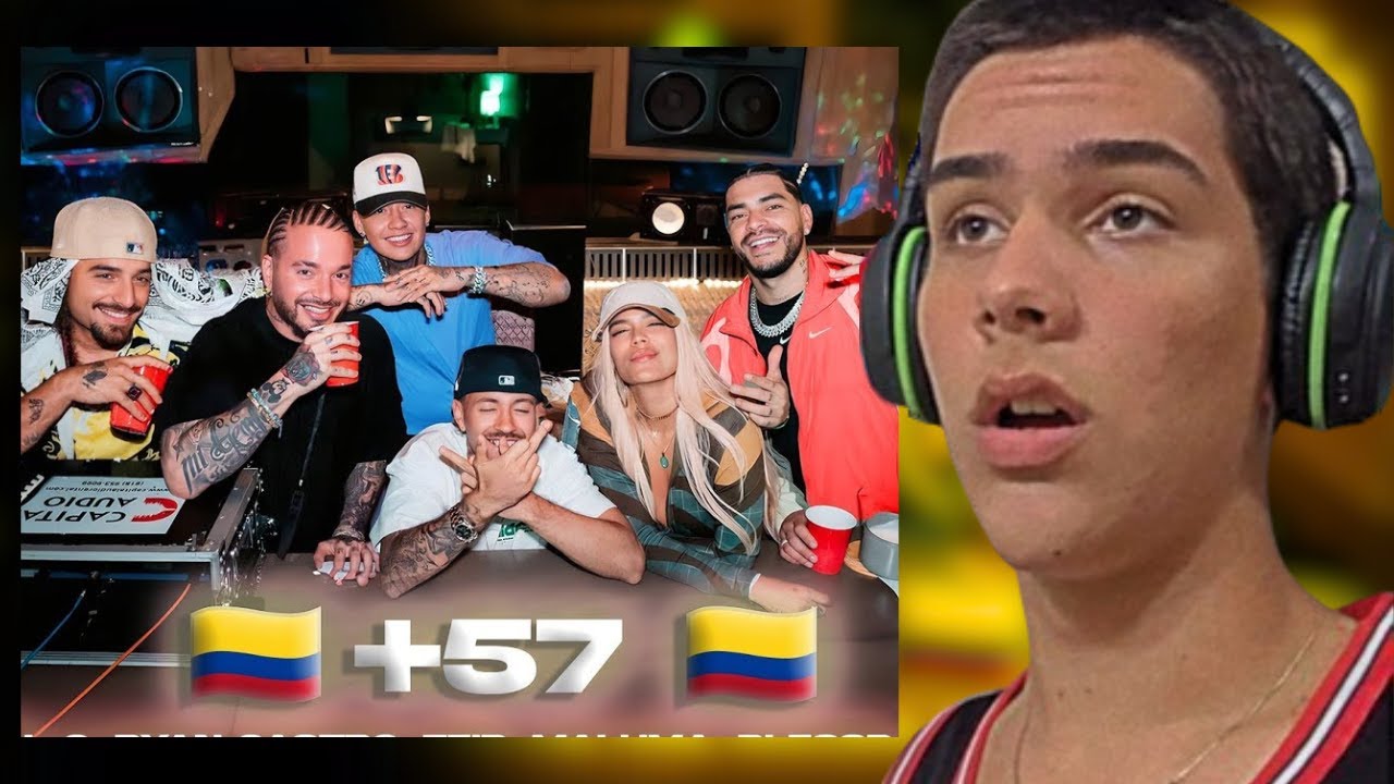 REACCIONANDO a KAROL G, Feid, DFZM ft. Ovy On The Drums, J Balvin, Maluma, Ryan Castro, Blessd ||+57