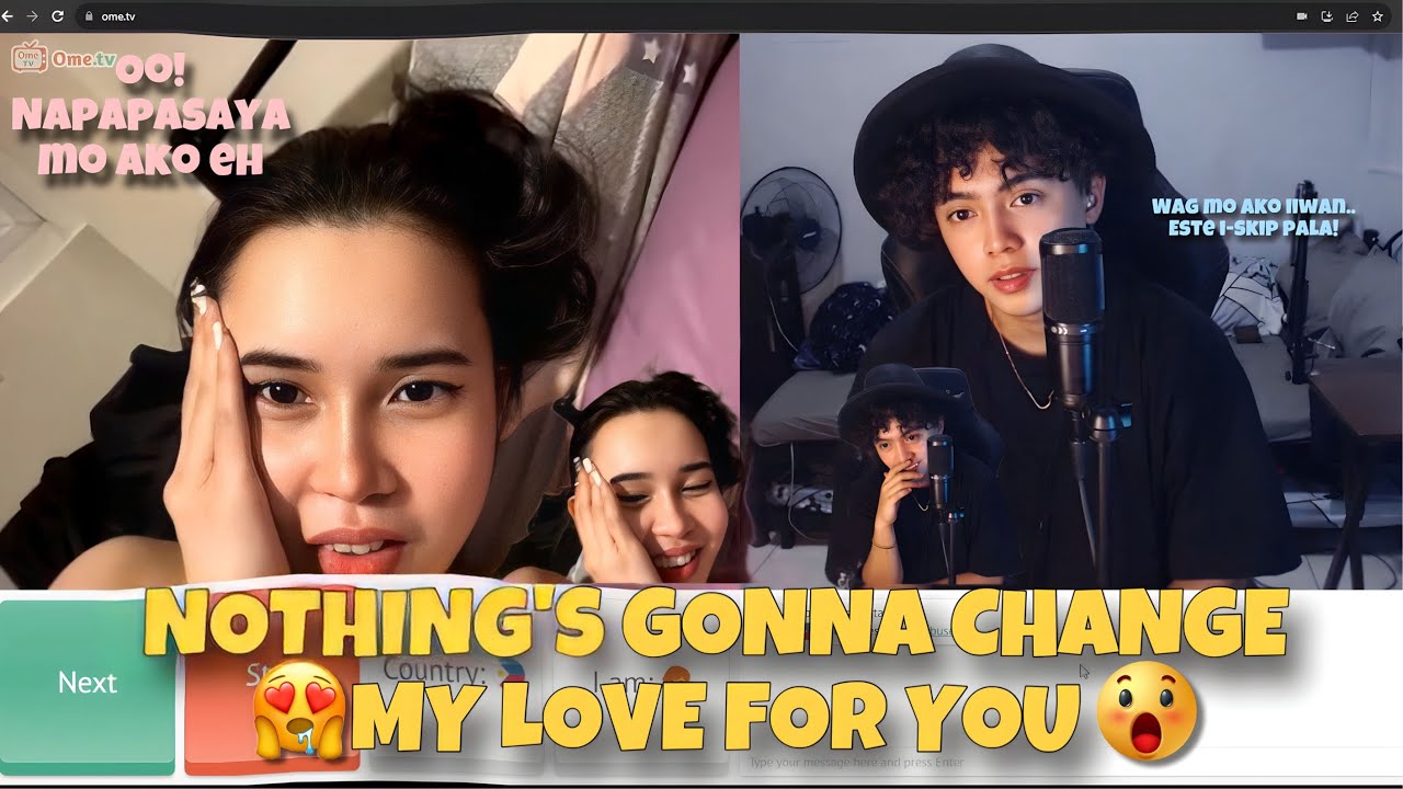 SINGING! TO STRANGERS ON OME/TV | [BEST REACTION] (NOTHING’S GONNA CHANGE..👩‍❤️‍💋‍👨)