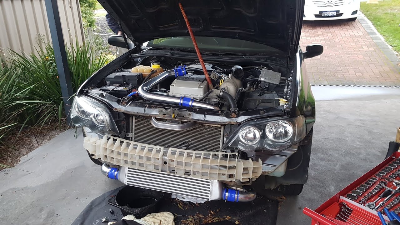 Конверсия Ebay Turbo на базе Ba/Bf Falcon N/A Barra (Конверсия!!! Она живая!!), часть 2