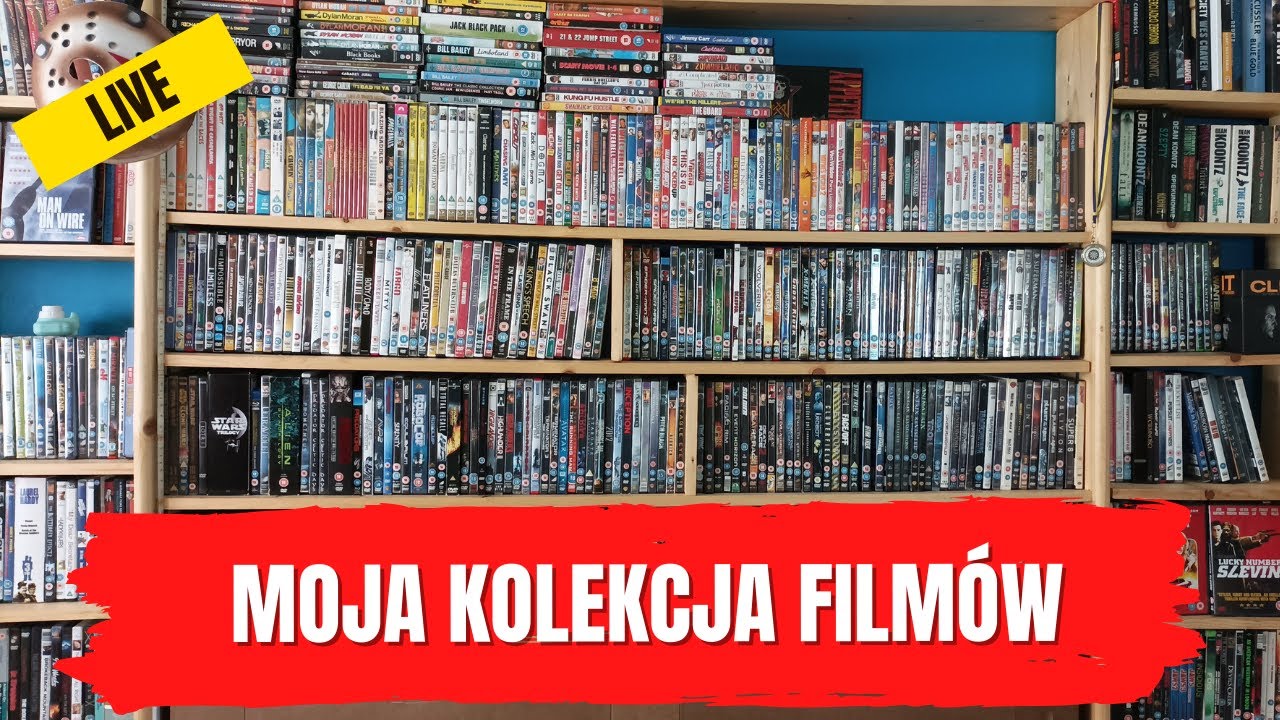 🔴 Moja Kolekcja filmów na DVD i Blu-Ray | LIVE