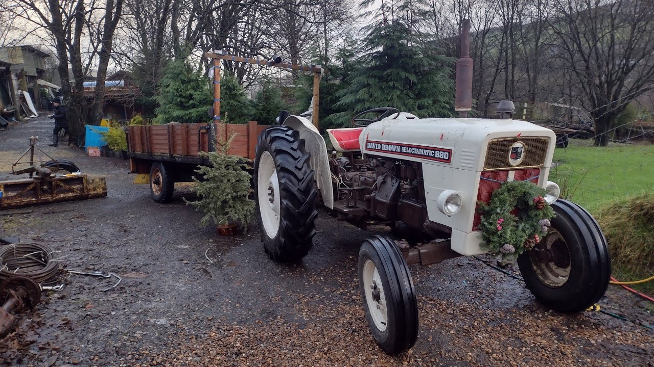 David Brown Tractor Run. Tour of Huddersfield, Meltham, Castle Hill, Marsden. Tractor Factory