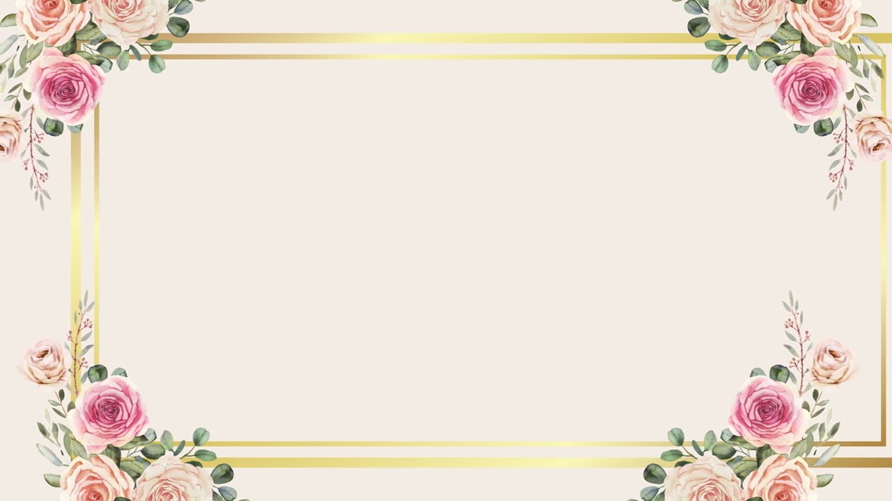 Free Wedding Invitation Video Background | Without Text