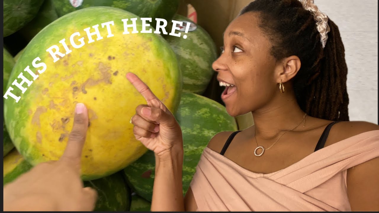 SHOP WITH ME AT MARCS|HOW TO PICK A SWEET JUICY WATERMELON! 🍉 #watermelon #shopwithme