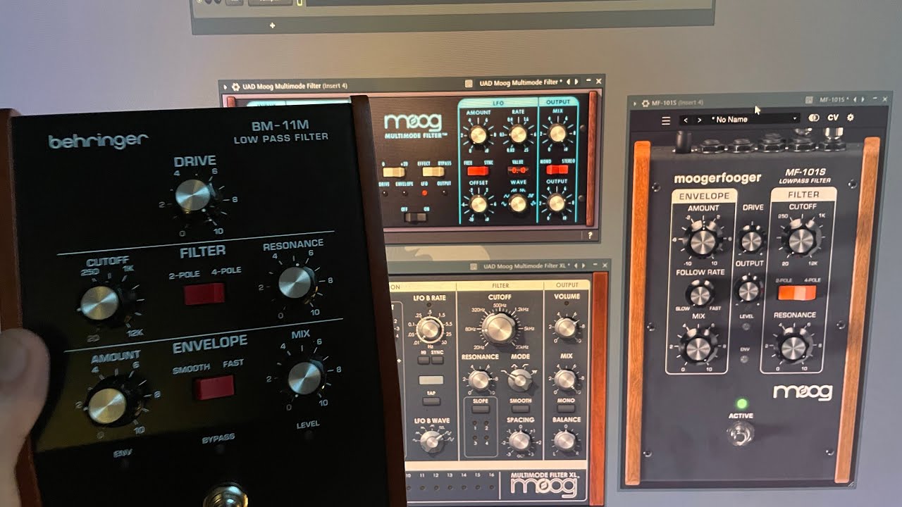 Moog Filter Plugins 🎛️ vs Behringer Low Pass🎛️ | 🤓 User Review❕