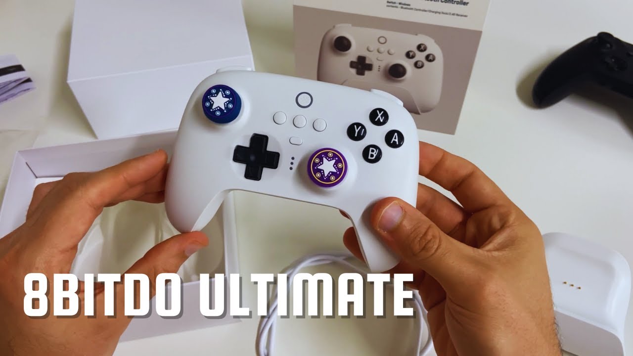 8BitDo Ultimate Bluetooth - Por que comprei ele ? - Unboxing Black Friday
