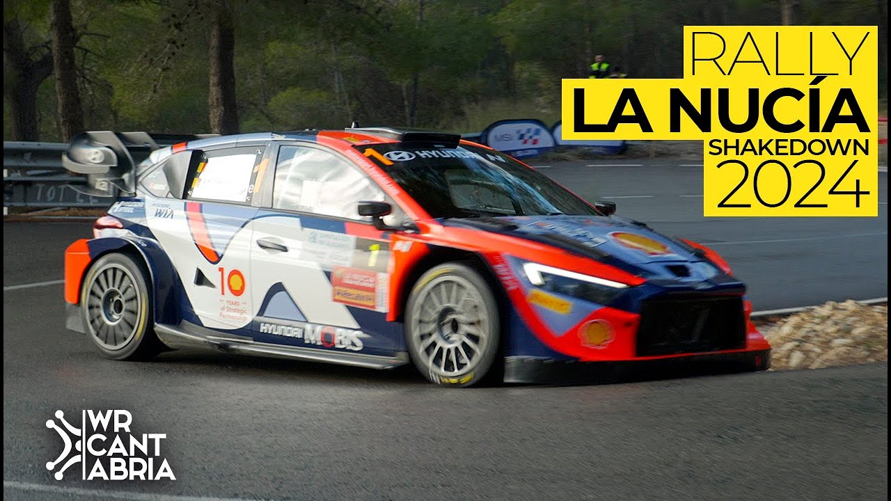Rally La Nucia 2024 | Shakedown | Drift & Show