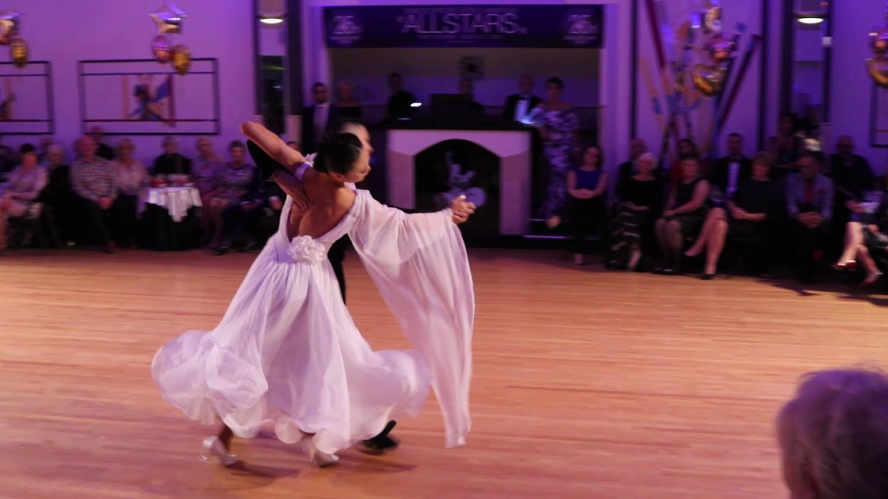 Philip & Joanne performing a Foxtrot