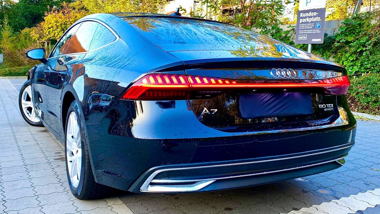 2022 Audi A7 Sportback 50 TDI - pov test drive