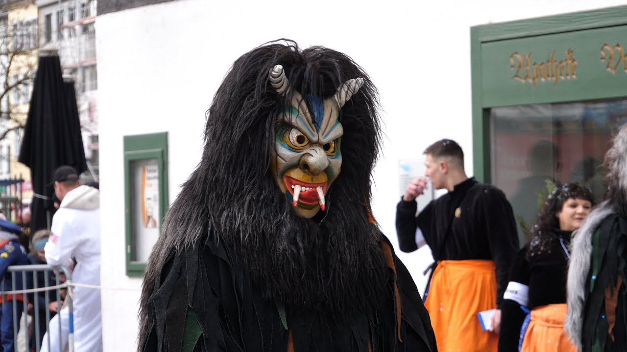 Fasnet, Narrensprung in Ravensburg Teil 5, Rosenmontag