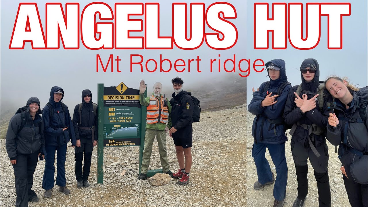 ANGELUS HUT // Almost fell off Mt Robert!!
