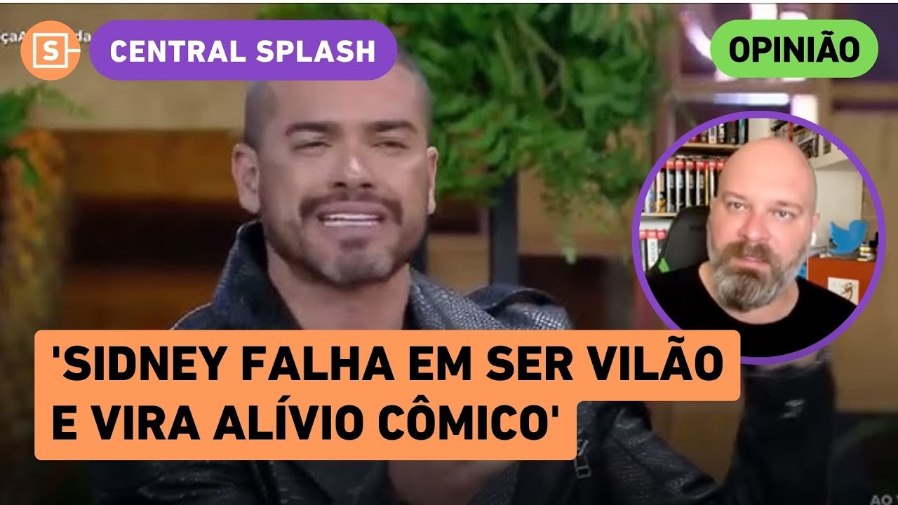 Sidney mira no protagonismo e acerta na ridicularização: “Alívio cômico” , opina Chico Barney