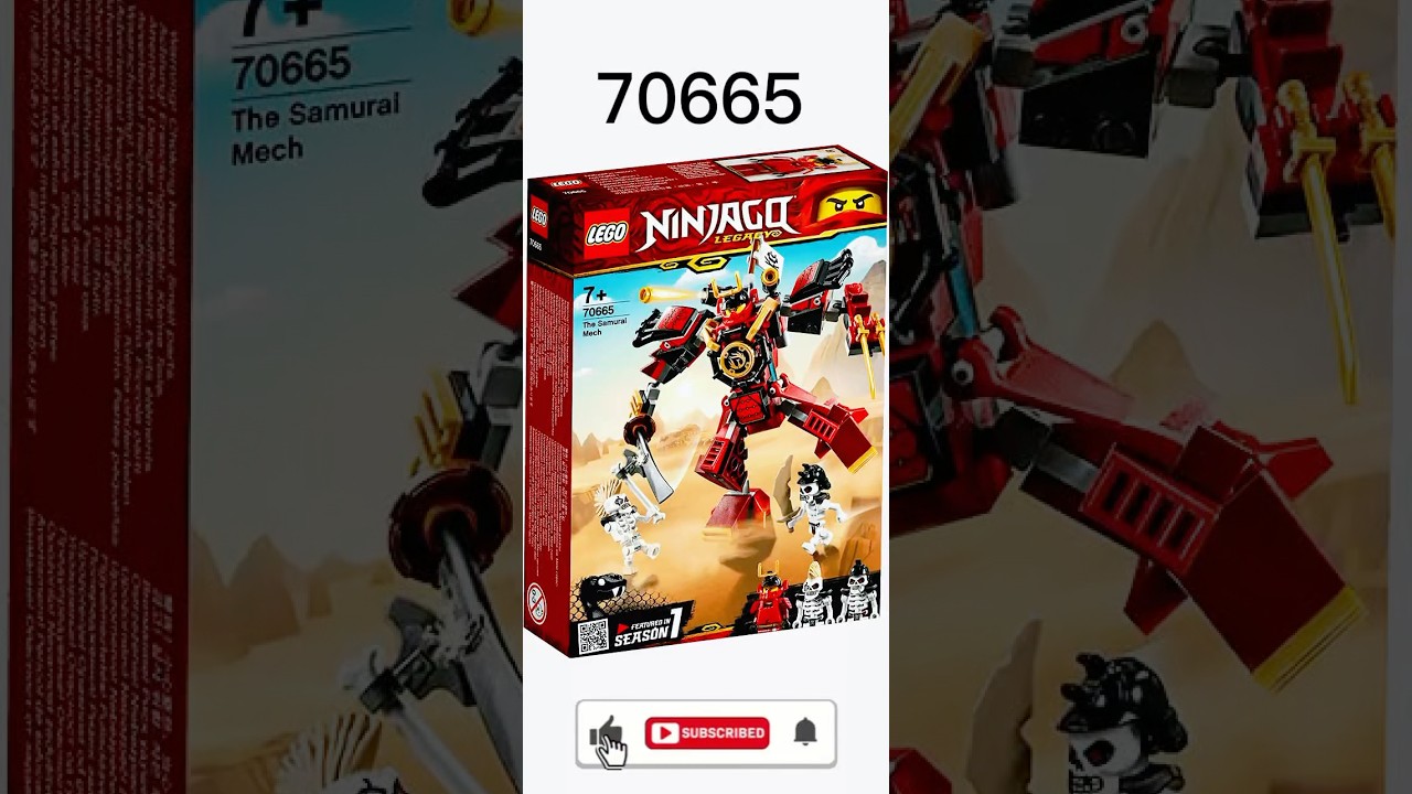 LEGO Ninjago Samurai X – Season 1, 10-Year Legacy, Set 70665 