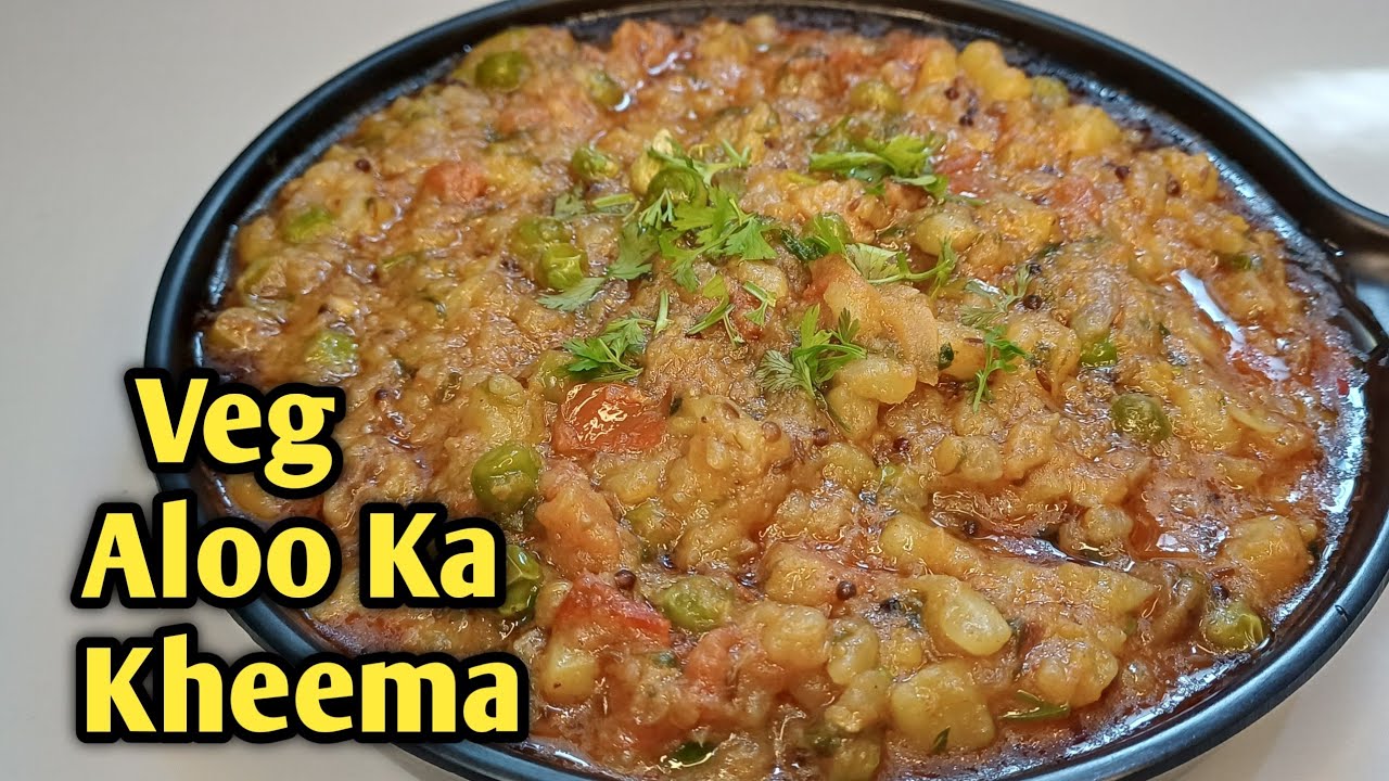 Veg Aloo Ka Keema || New Sabji Recipe || Dinner Recipes || Aloo Ki Sabji || Lunch recipe