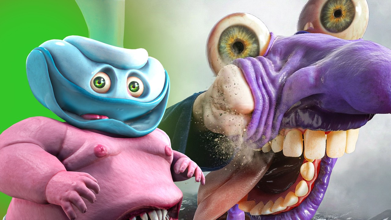 Реакция Бинки Дринки на игрушечный нож (Dark Pals, 2 серия, часть 2)