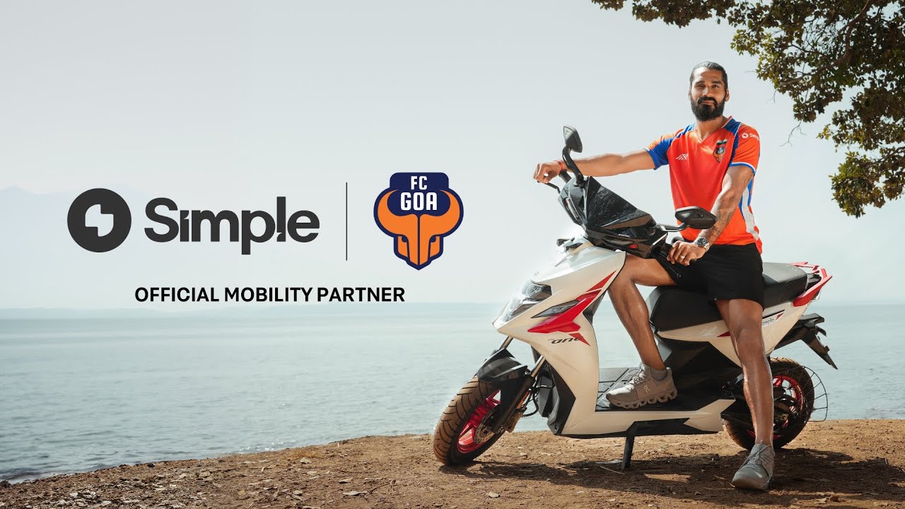 FC Goa × Simple Energy | Official Mobility Partners for the 2026 Season. 