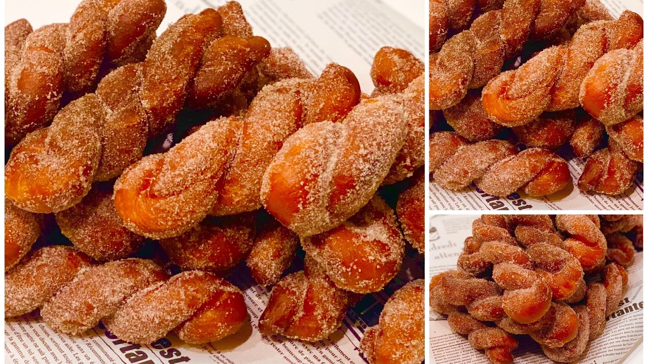 الدونتس الدونات او الكعك الكوري بمكونات متوفرة فى كل بيت
