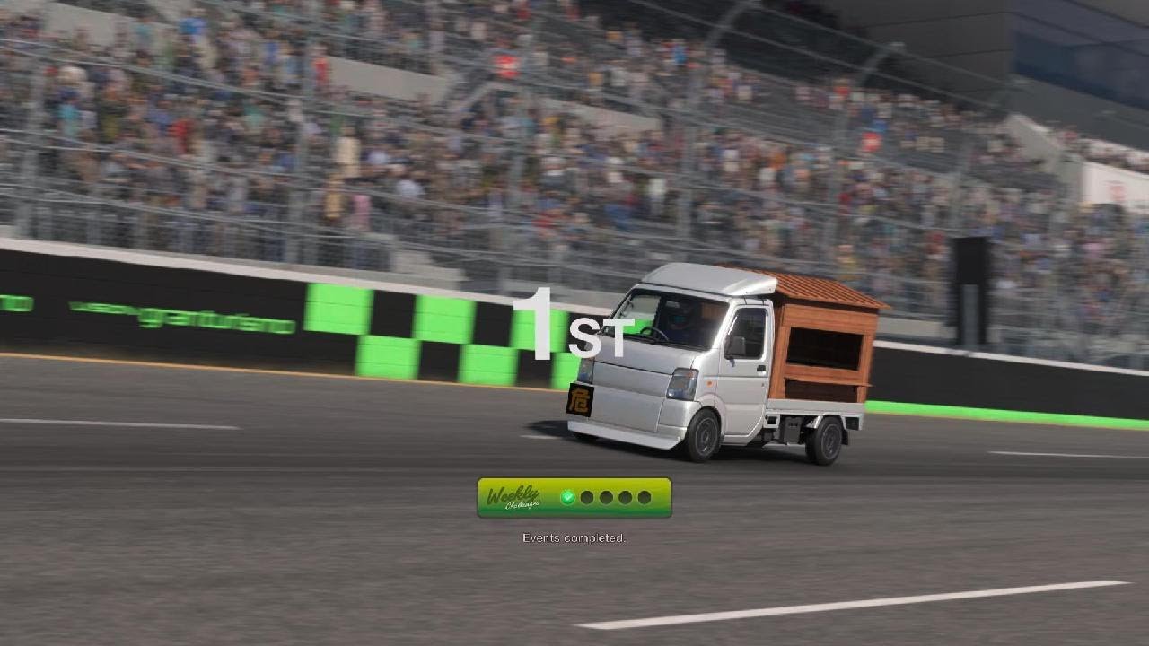 GT7 weekly challenge March week 1 event 1