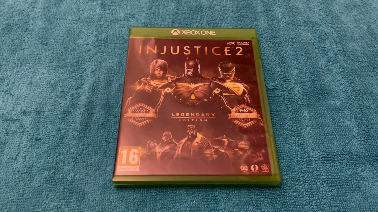Injustice 2: Legendary Edition Xbox One Unboxing