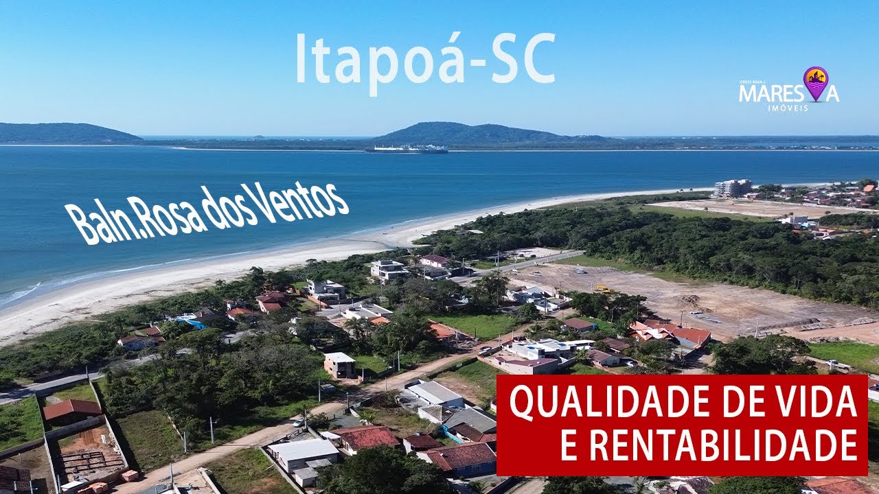 ITAPOÁ-SC HOJE 10/02/2025 - QUALIDADE DE VIDA E RENTABILIDADE - BALN. ROSA DOS VENTOS
