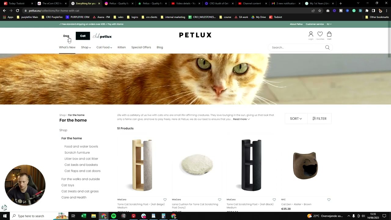 CRO Audit #5 - The Ecom CRO incubator (Petlux.eu CRO Review)
