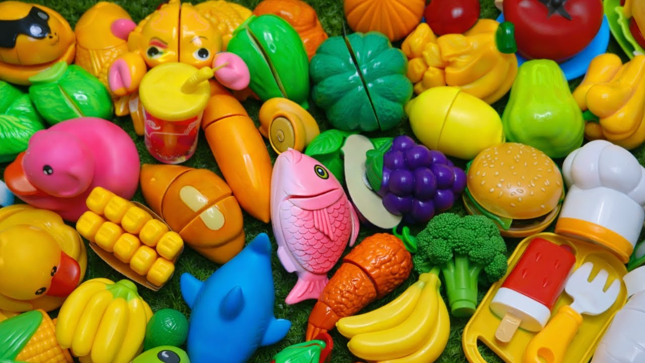 4:45 Minutes Satisfying with Unboxing cutting fruits & vegetables ASMR videos #asmrvideos