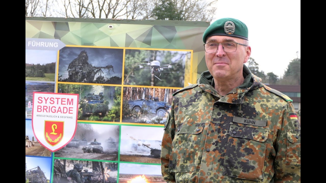 General Kuhn erklärt das System Brigade