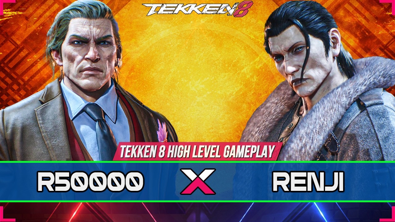R50000 (ВИКТОР) против РЕНДЖИ (ДАРГУНОВ) – Напряженное противостояние бойцов | Tekken 8 |
