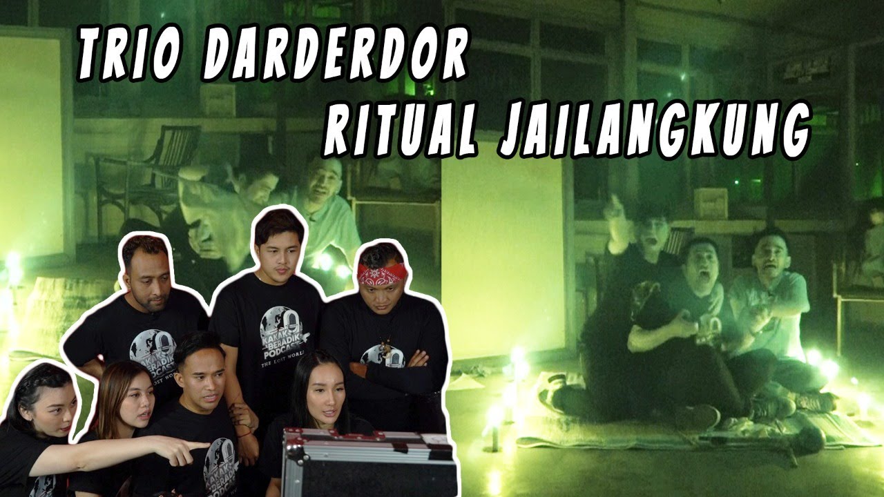 KAKAK BERADIK PODCAST (PART 3) - TRIO DARDERDOR PEMBUKTIAN DI RUANGAN TERKUTUK