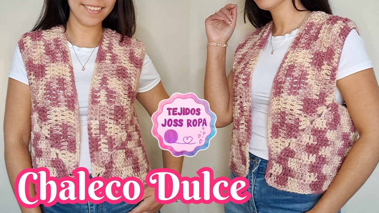 Chaleco Dulce tejido a crochet | Tejidos Joss Ropa |