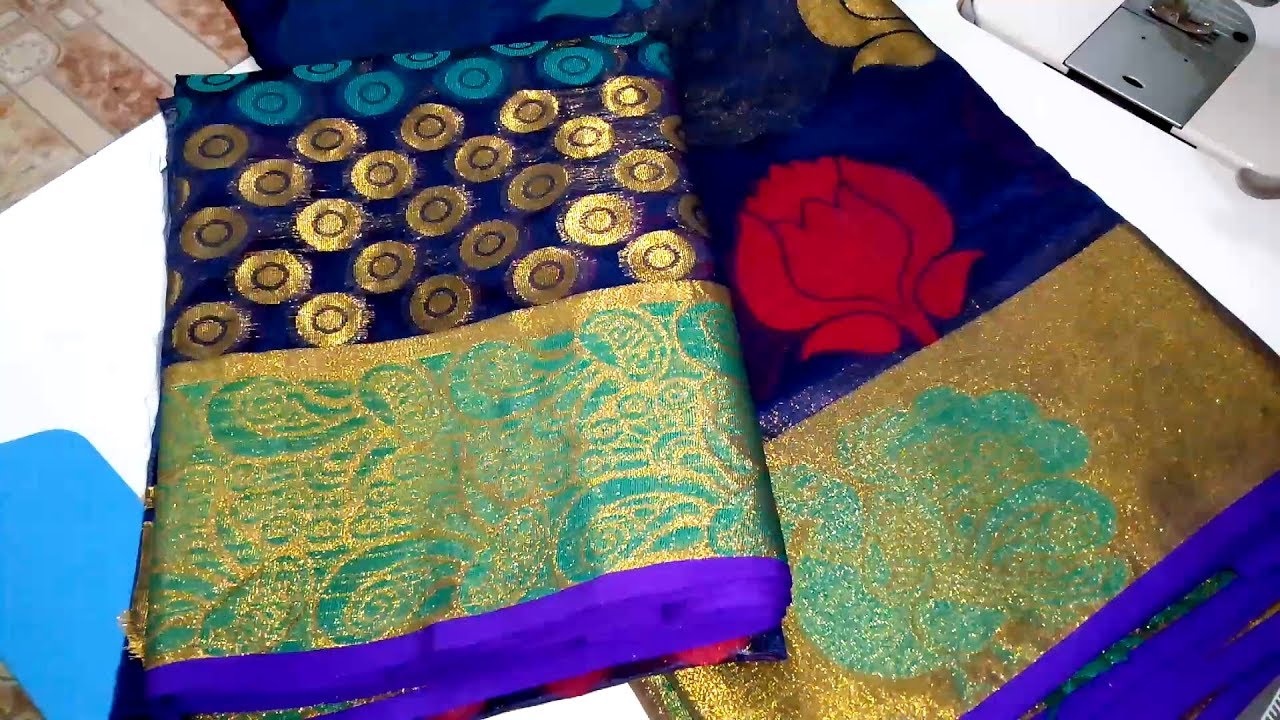 Cotton Silk Saree New Blouse Design Simply Super Blouse Back Neck Design