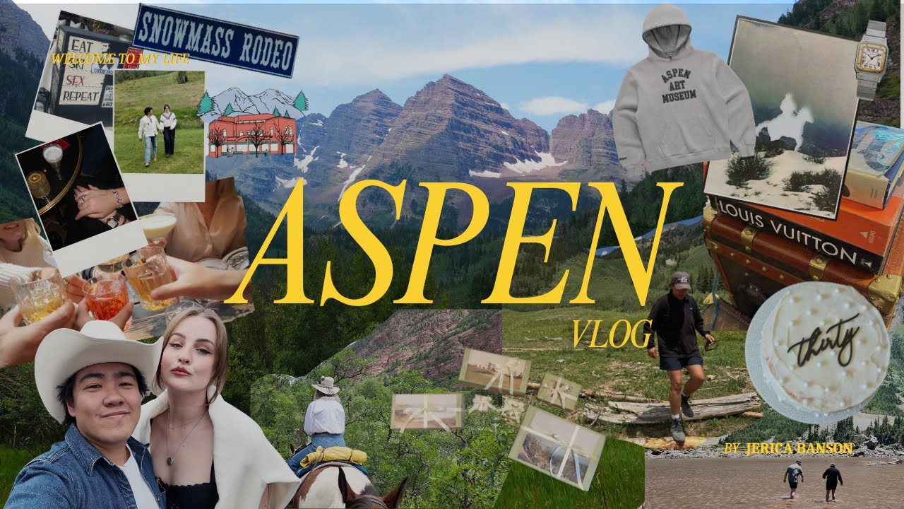 aspen: what to do, where to eat + shop (travel vlog)