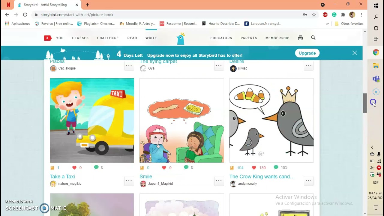 STORYBIRD Tutorial en espa&ntilde;ol