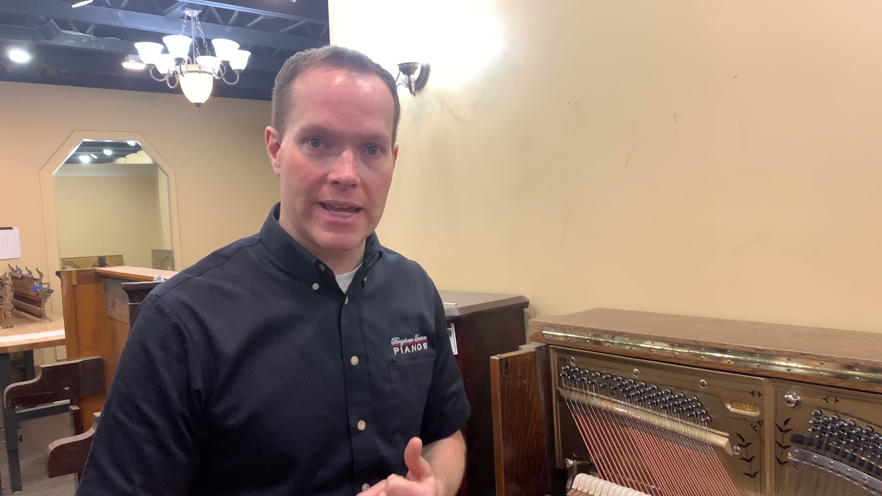AFTER VIDEO - 1898 Krakauer Upright Rebuild & Restoration of Family Heirloom Piano