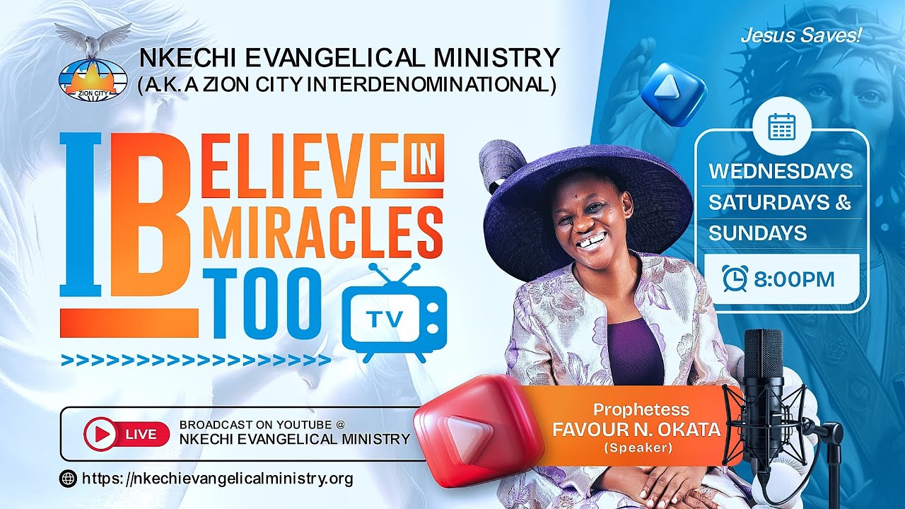 I BELIEVE IN MIRACLES TOO TV: CHOOSE GOD'S PEACE IN A RUSHING WORLD!!!