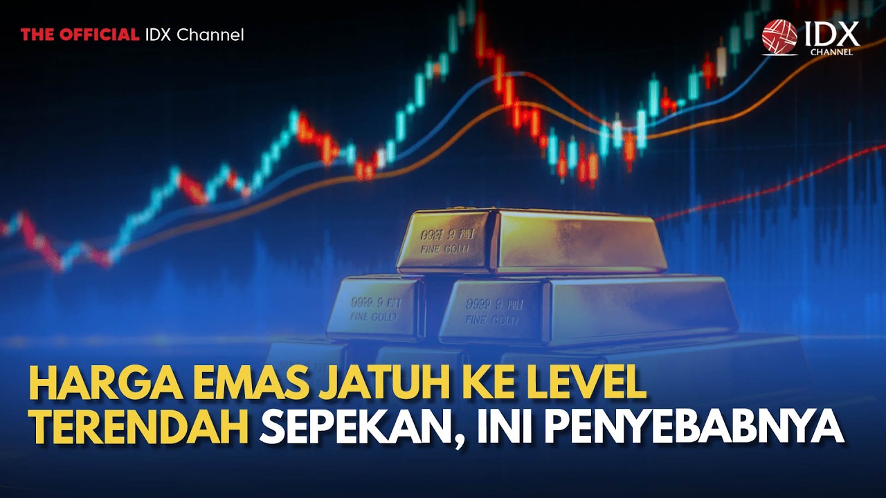 Harga Emas Jatuh ke Level Terendah Sepekan, Ini Penyebabnya | MILENOMICS