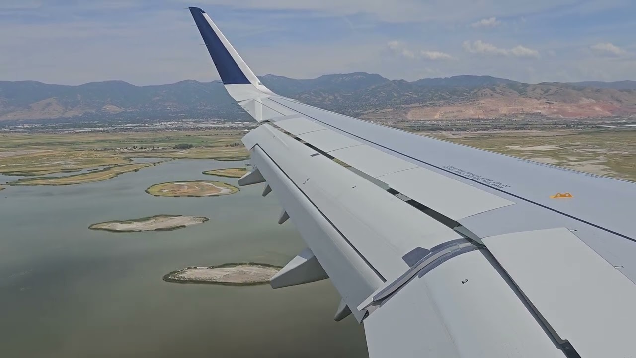 Landing in Salt Lake City 7-24-2023