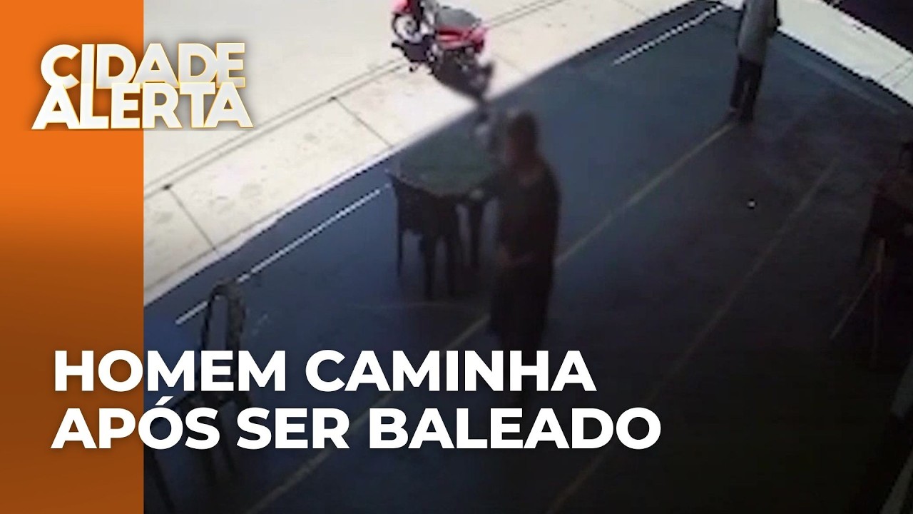 Homem caminha por quadras até pedir socorro após ser baleado em Maringá
