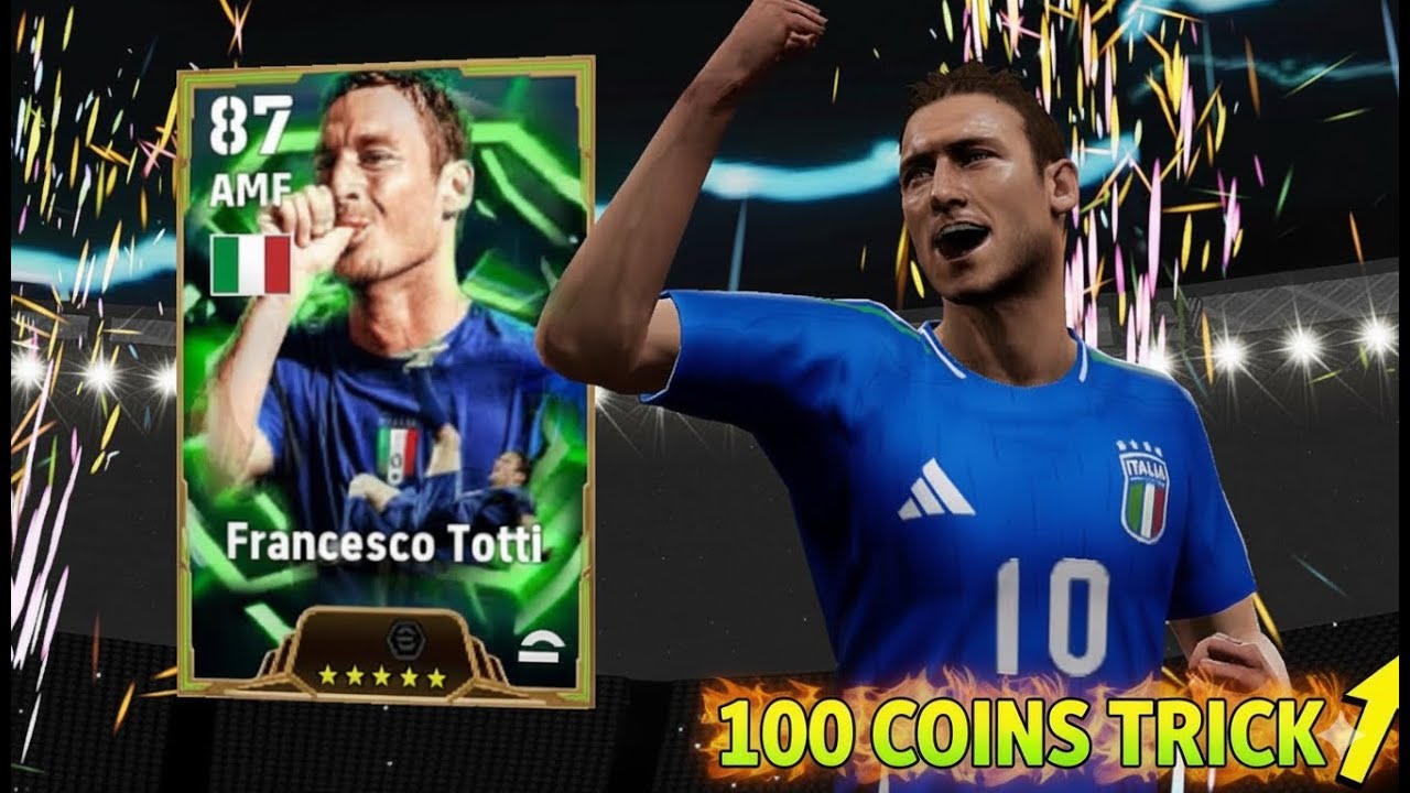 Triki, dzięki kt&oacute;rym zdobędziesz mistrzostwo Francesco Tottiego w eFootball 2026 Mobile