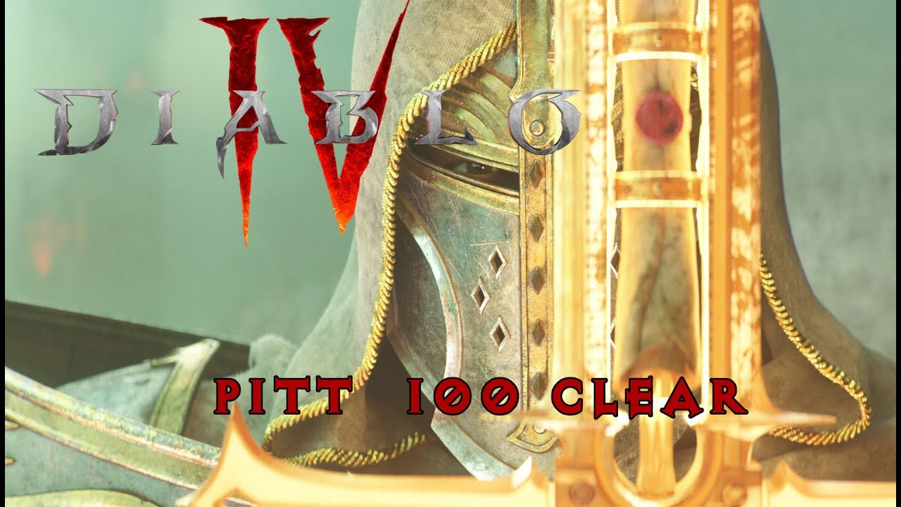 Paladin Is VERY Strong PITT 100 | Diablo 4 S11 - Hammerdin Build Showcase