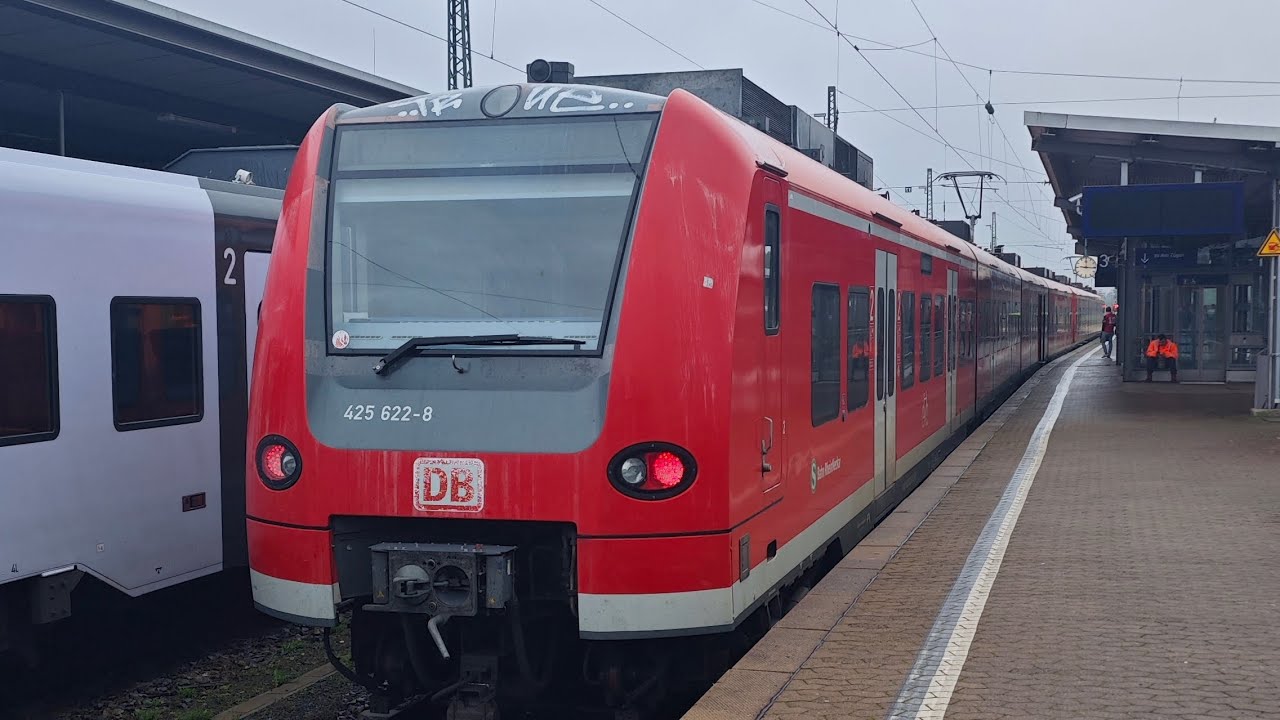 [Mitfahrtsound] ET425 S1 S Bahn Rhein Neckar Von Hochspeyer bis Neustadt Weinstraße Hbf