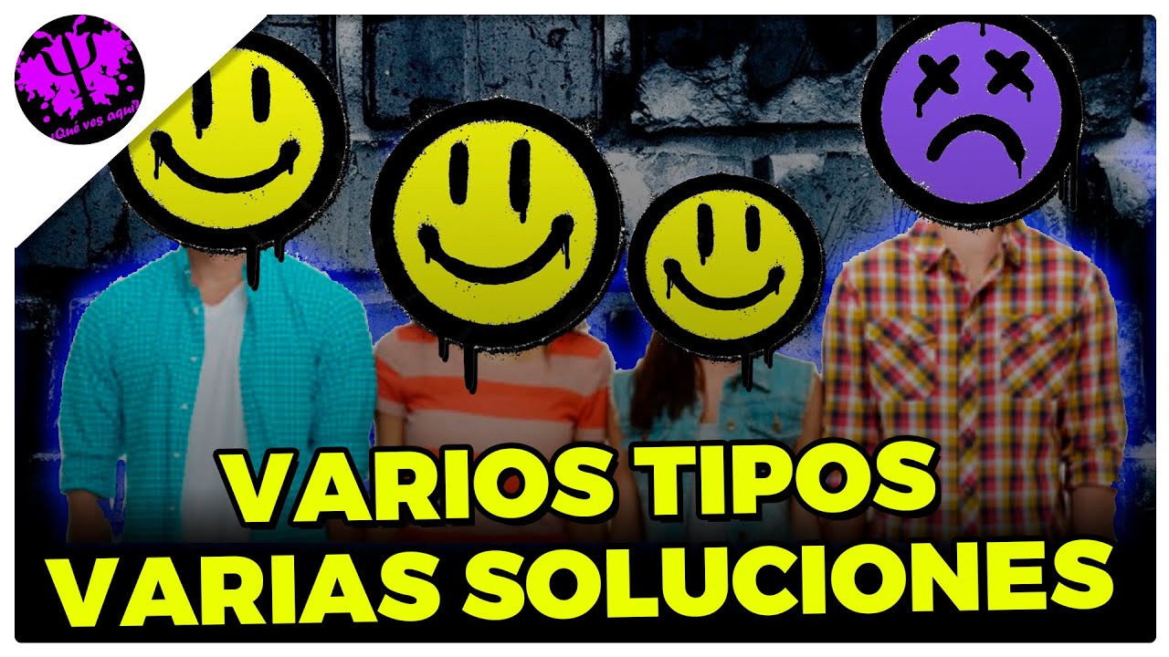 😶 TIPOS de DEPRESI&Oacute;N y su Soluci&oacute;n 🙂