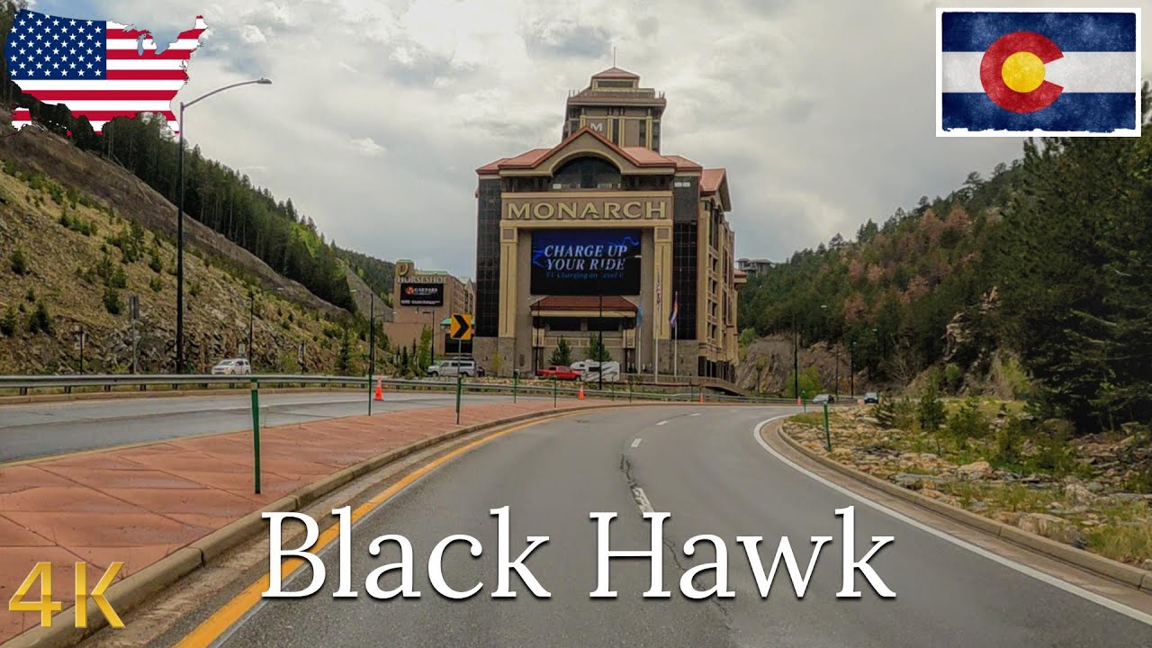 Drive to Black Hawk, Colorado, USA 🇺🇸 | Gambling Town, Canyon Roads, Mountain Views Scenic Drive 4K