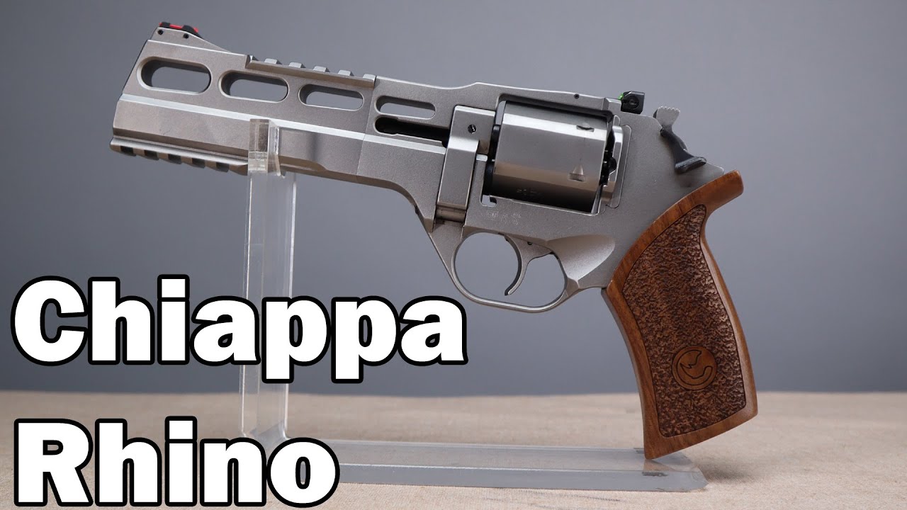 Chiappa Rhino 60DS – Un Revolver Italien au Look Futuriste