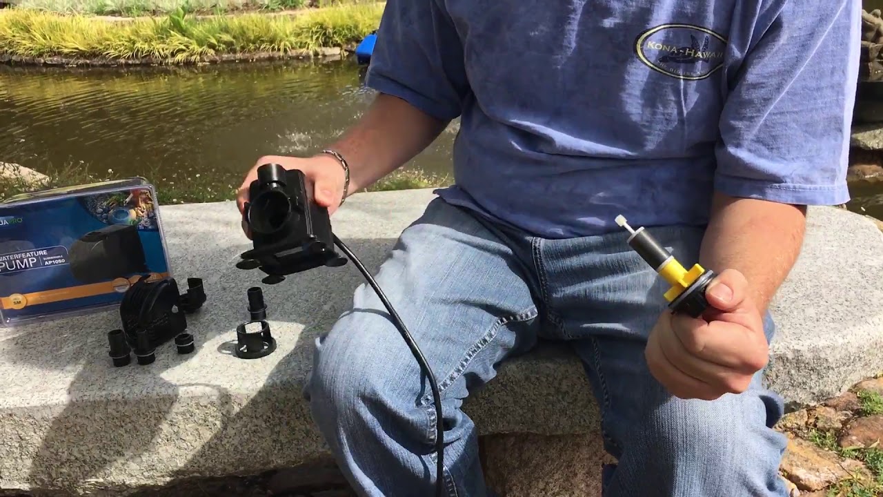 AQUAPRO Waterfeature Pumps - A Simple Setup Guide