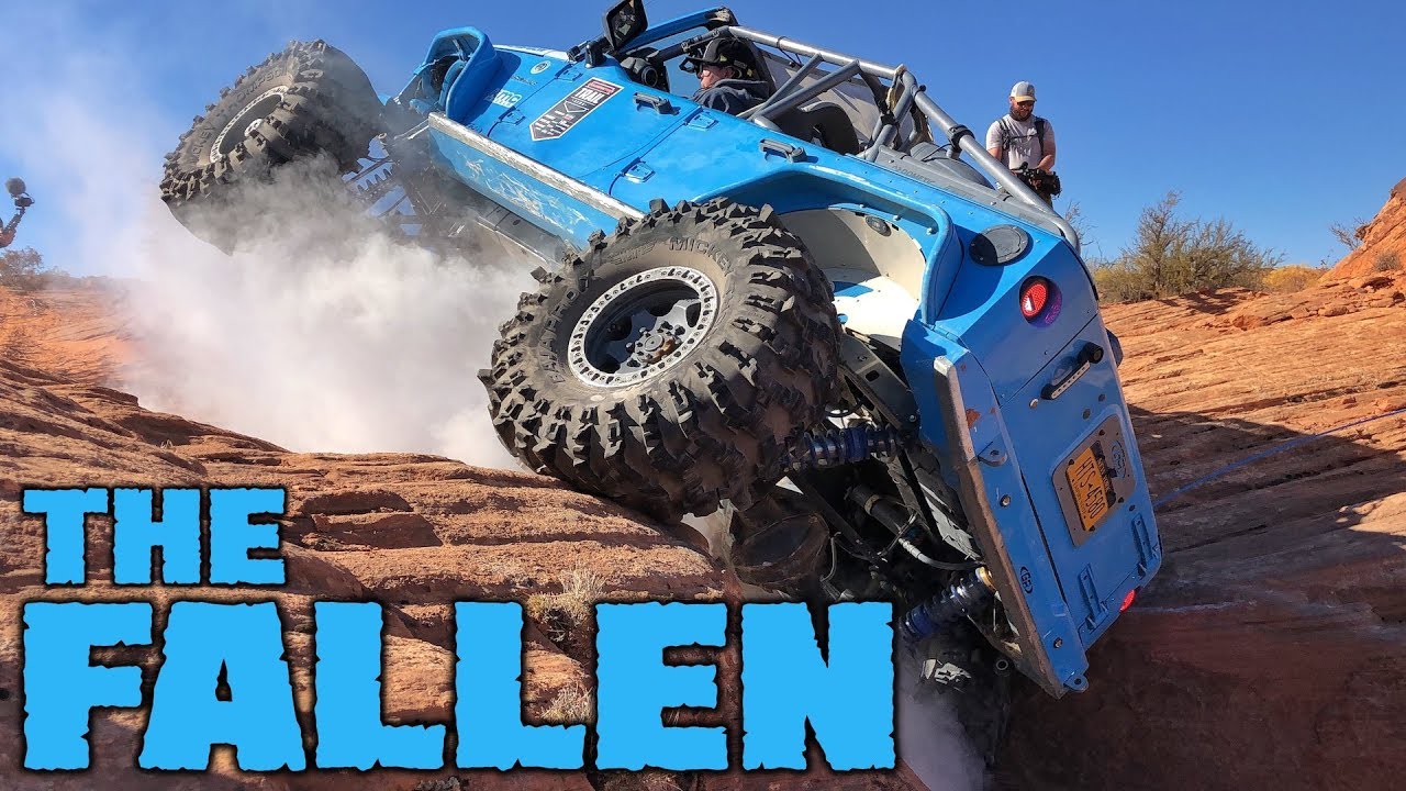 INSANE JEEP TRAIL The Fallen - A Veteran Dedicated Trail in Sand Hollow